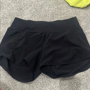 Lululemon Athletica Black Athletic Shorts Lightweight Performance